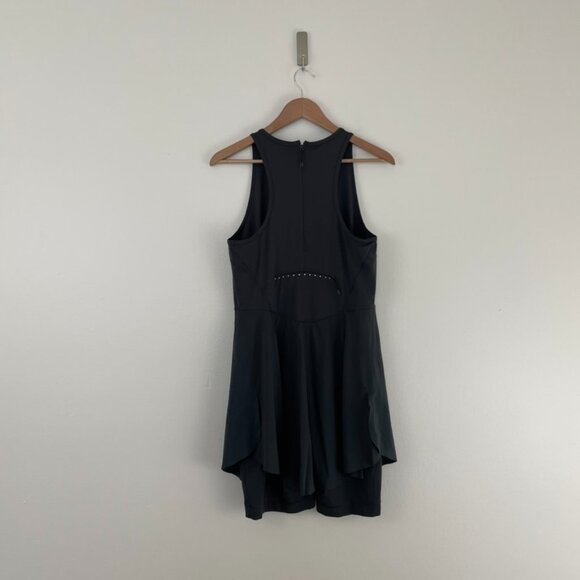 Lululemon Nulux Sleeveless Running Dress 8" Graphite Grey Size 10 - Picture 2 of 7